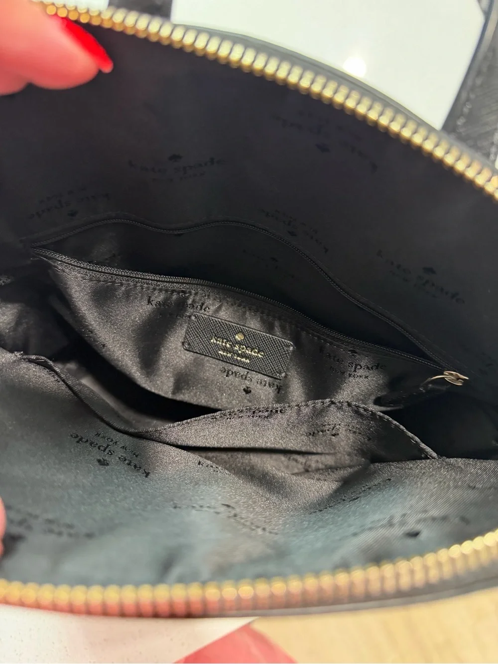 Kate Spade Staci Saffiano Leather Backpack purse